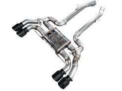 AWE Tuning 20-25 BMW X3 M/M Comp (F97) AWD SwitchPath Axle-Back Exhaust - Diamond Black Tips