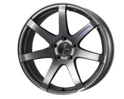 Enkei PF07 19x8 5x100 45mm Offset 75mm Bore Dark Silver Wheel ** SPECIAL ORDER**