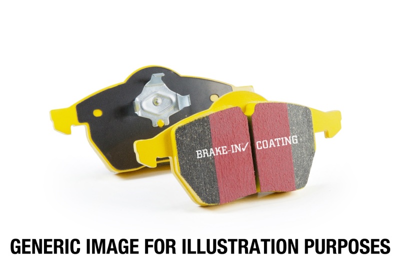 EBC 92-95 Hyundai Elantra 1.6 Yellowstuff Front Brake Pads - Image 2