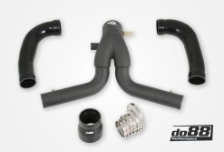 do88 13-15 Porsche 911 Turbo/Turbo S (991.1) Y-Pipe for do88 Intercooler - Black
