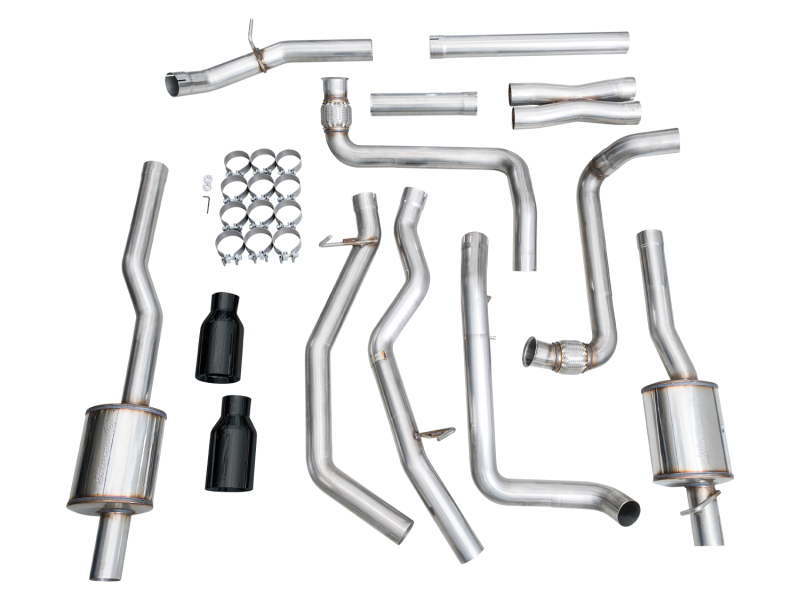 AWE Tuning 2025+ RAM 1500 3.0TT Rebel 0FG Cat-Back Exhaust w/ Diamond Black Tips - Image 9