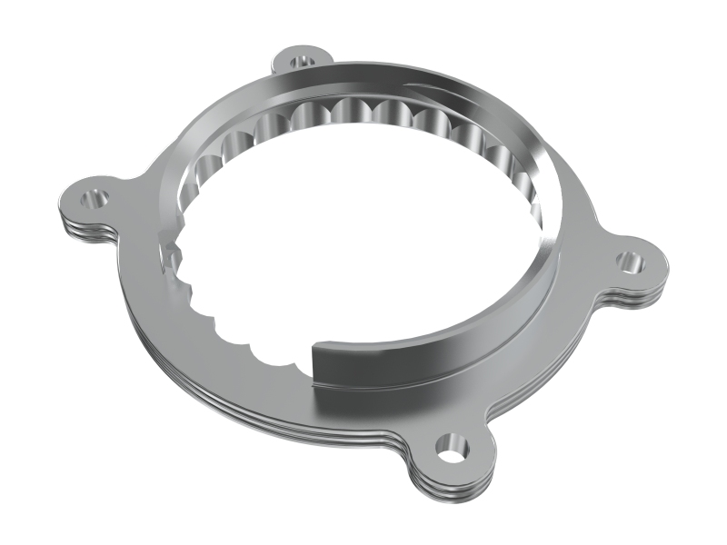 aFe Silver Bullet Throttle Body Spacer Kit Ford Super Duty 23-26 V8-6.8L/7.3L - Image 3