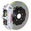 Brembo 24+ BMW M30i/530i XDrive Front GT BBK 6 Piston Cast 380x34 2pc Rotor Slotted Type-1 - Silver