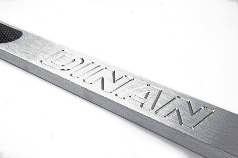Dinan 92-99 BMW 323i/325i/328i/M3 (E36) Brushed Aluminum w/Carbon Inlays Shock Tower Brace - Rear - Image 2