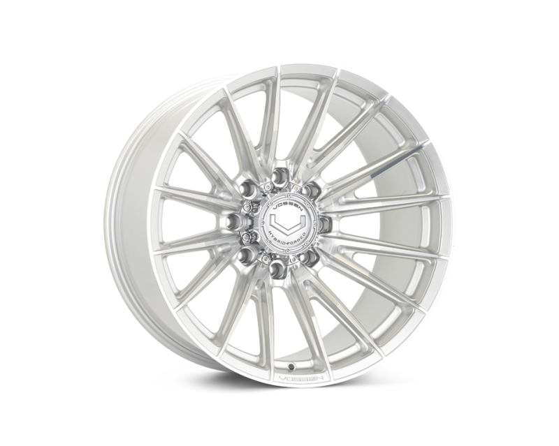 Vossen HFX-2 22x12 - 8x165.1 - ET44 - Ultra Deep Face - 125.1 - Silver Polished Wheel