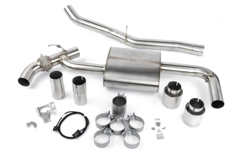Dinan 16-23 BMW X1/X2 xDrive28i (F48/F39) Valved Axleback Exhaust System - Polished Tips