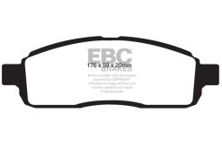 Alternative view of EBC 09 Ford F150 4.6 (2WD) 6 Lug Yellowstuff Front Brake Pads