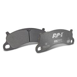 EBC Racing 10-12 Porsche 911 (991) Carrera S 3.8L (Cast Iron Rotors Only) RP-1 Race Front Brake Pads