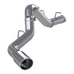 Alternative view of MBRP 2020+ GMC/Chevy 2500/3500 6.6L Duramax 4in Mand Bent Tubing Pro-Ser Cat Back Single Side - 304