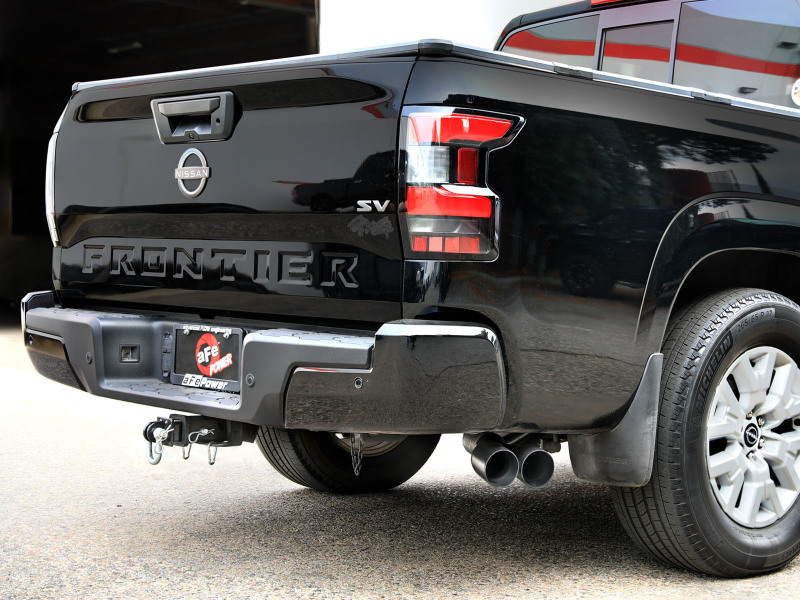 aFe 2022+ Nissan Frontier V6 Vulcan Series SS Cat-back Exhaust w/ Black Tips - Image 4
