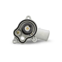 Alternative view of Mishimoto 2018+ Jeep Wrangler JL / 2020+ Gladiator (3.6L) Thermostat w/ Aluminum Housing - 90C