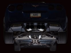AWE Tuning C6 Chevrolet Corvette Z06/ZR1 Touring Edition Axle-Back Exhaust w/ Diamond Black Tips - Image 11