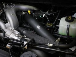 aFe 23-24 Ford Diesel Trucks V8-6.7L (td) BladeRunner 3in. Aluminum Hot Charge Pipe - Black - Image 7