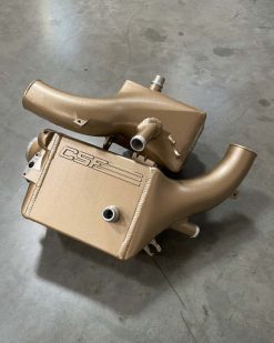 CSF 16-21 BMW M5 (F90) / 17-21 BMW M8 (F91/F92/F93) Twin Charge-Air-Cooler Set - Bismark Gold