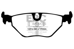 Alternative view of EBC 87-91 BMW M3 2.3 (E30) Yellowstuff Rear Brake Pads