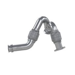 Alternative view of MBRP Ford Powerstroke 6.0L Dual Up Pipe Kit