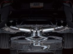 AWE Tuning 22-26 BMW M240i (G42) Touring Edition Exhaust - Diamond Black Tips - Image 21