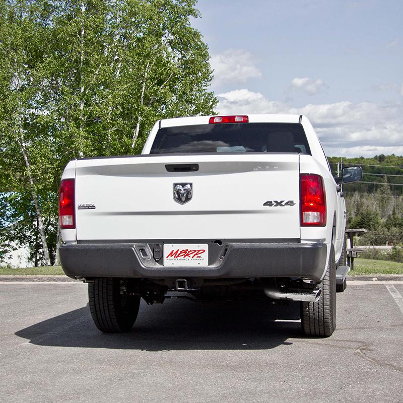 MBRP 2014 Dodge Ram 1500 3.0L EcoDiesel 3.5in Filter Back Exhaust Single Side Exit Alum - Image 4