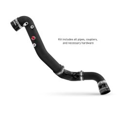Mishimoto 2023+ Honda Civic Type-R Intercooler Kit w/Pipes - Silver Intercooler/Black Pipes - Image 3