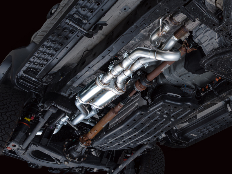 AWE 2024+ Ford Ranger Raptor 3.0L Switchpath Cat-Back Exhaust - Diamond Black Tips - Image 7