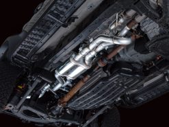 AWE 2024+ Ford Ranger Raptor 3.0L Switchpath Cat-Back Exhaust - Chrome Silver Tips - Image 7