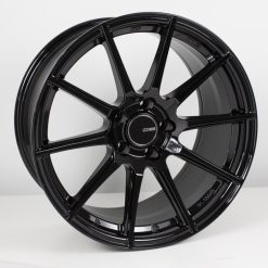 Enkei TS10 17x9 5x100 45mm Offset 72.6mm Bore Black Wheel *Min Order Qty 40*
