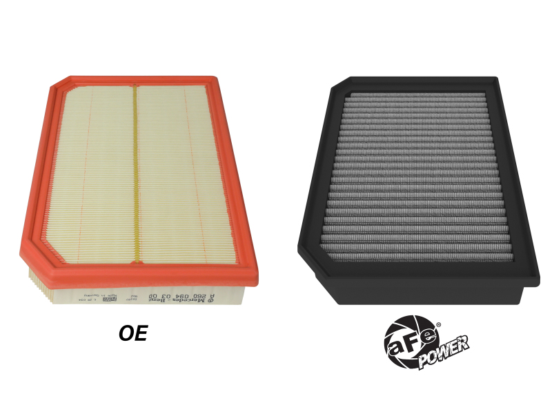 aFe Magnum FLOW OE Replacement Air Filter w/ Pro DRY S Mercedes-Benz CLA35 AMG 20-24 L4-2.0L (t) - Image 3