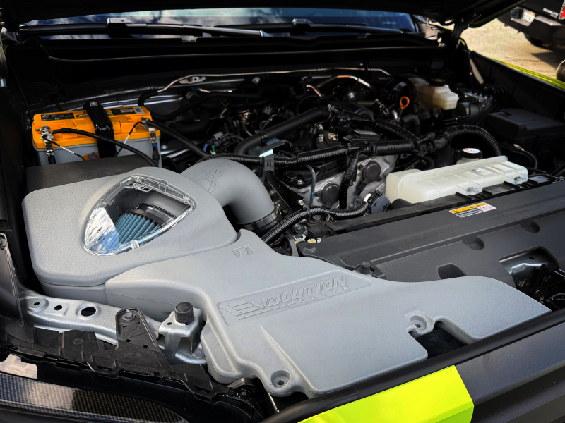 Injen 24-25 Toyota Tacoma L4 2.4L Turbo Evolution Elite Intake - Cement Gray - Image 3