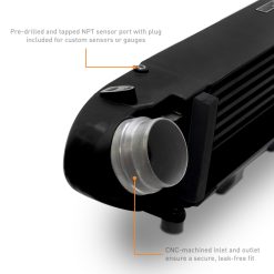 Mishimoto 2024+ Ford Mustang EcoBoost Performance Intercooler - Black - Image 5