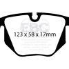 EBC 01-07 BMW M3 3.2 (E46) Ultimax2 Rear Brake Pads
