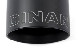Dinan Double-Walled 4in Clamp-On Exhaust Tip - Black - 4in Outlet / 3in Inlet - Image 3