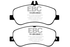 Alternative view of EBC 13-16 Mercedes-Benz GLK250 2.1 Twin TD Yellowstuff Front Brake Pads