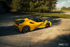 Alternative view of Vossen x Novitec NF10 21x12in - 5x114.3 BP - ET20 - Gloss Black Ferrari SF90 Rear Wheel