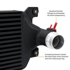 Mishimoto 2024+ Toyota Tacoma Performance Intercooler - Black - Image 4