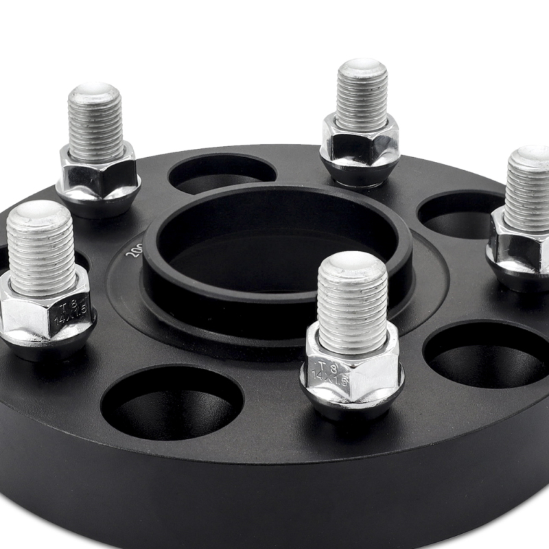 Mishimoto Wheel Spacers - 5x120 - 64.1 CB - M14 x1.5 - 20mm - BK - Image 4