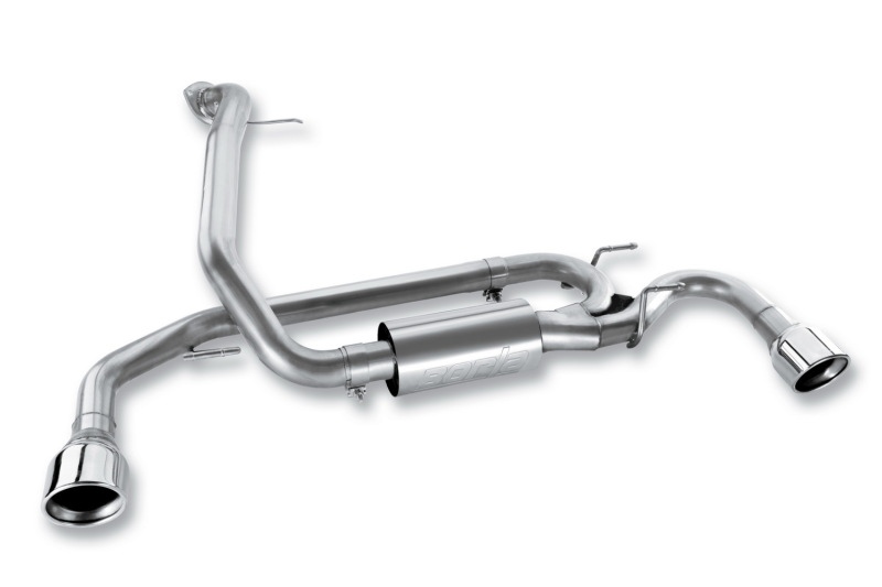 Borla 10-13 Mazda 3/Mazdaspeed 3 2.5L/2.3L Turbo FEW MT Hatchback SS Exhaust (rear section only) - Image 7