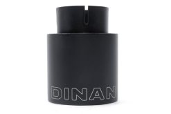 Alternative view of Dinan Double-Walled 4in Clamp-On Exhaust Tip - Black - 4in Outlet / 3in Inlet