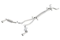Borla 2010 Camaro 6.2L V8 S Type Catback Exhaust (does not work w/ factory ground affects package - - Image 4
