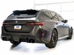 AWE Tuning BMW G90/G99 M5 Track Edition Cat-Back Exhaust - Diamond Black Tips - Image 10