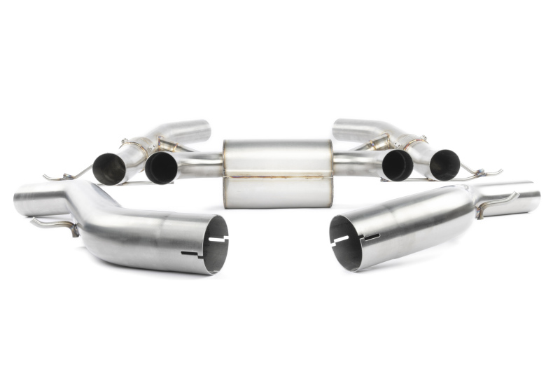 Dinan 23-26 BMW M2 (G87) Valved Axleback Exhaust System - Black Tips - Image 25