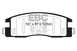EBC 90-94 Isuzu Amigo 2.3 Ultimax2 Rear Brake Pads