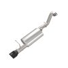 aFe 14-19 Toyota Corolla 1.8L Takeda 2.5in 304SS Axle-Back Exhaust w/ Black Tip