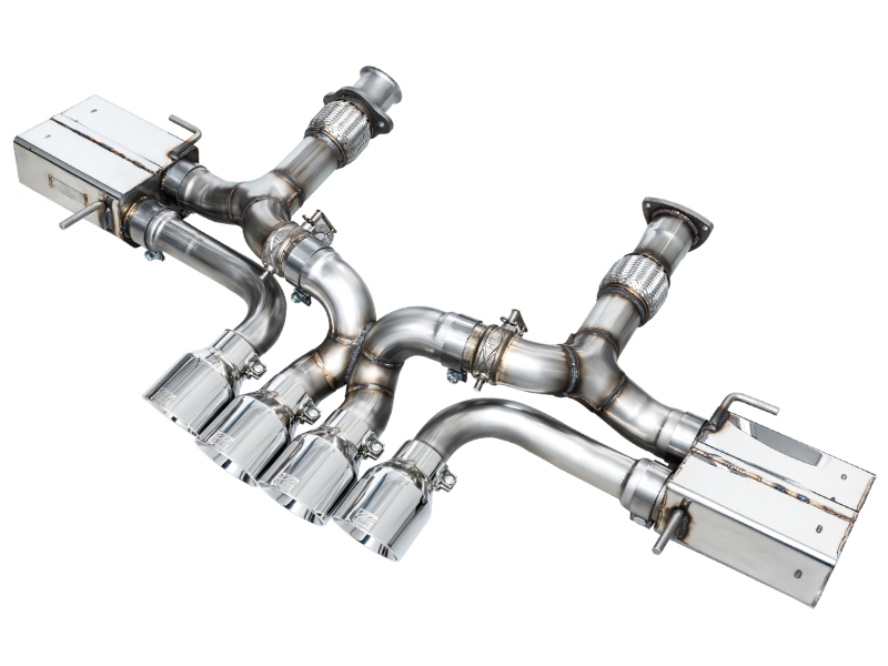 AWE Tuning 23-25 Chevrolet C8 Corvette Z06 5.5L SwitchPath Exhaust System - Chrome Silver Tips
