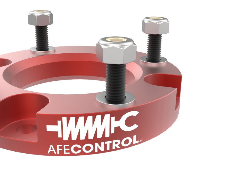 aFe 24-25 Toyota Tacoma CONTROL 1.5in Leveling Kit - Red - Image 3