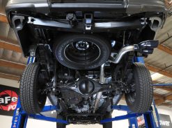 aFe 15-26 Toyota Hilux L4-2.4/2.8L (td) Vulcan Series 3in SS Rear-Side Exit Exhaust w/ Black Tip - Image 4