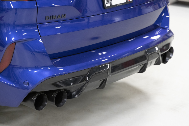 Dinan 20-26 BMW X5 M/X6 M (F95/F96) Valved Axleback Exhaust System - Black Tips - Image 8