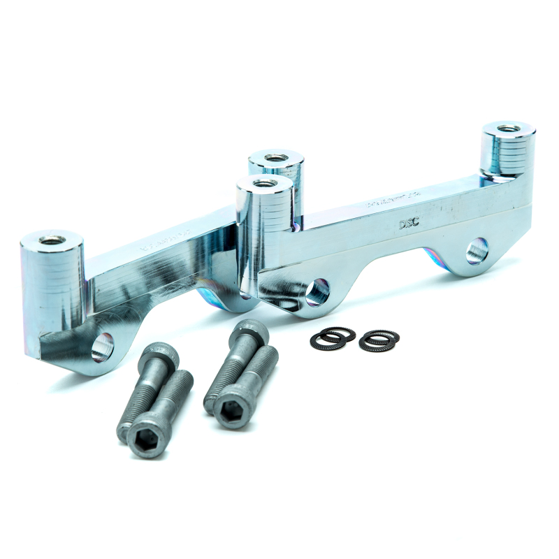 Alcon 2007+ Jeep JK w/ 6x5.5in Hub 355x22mm Rotor 4-Piston Calipers Rear Brake Upgrade Kit - Red - Image 4