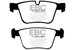 Alternative view of EBC 07-11 Mercedes-Benz CL63 AMG 6.2 Yellowstuff Rear Brake Pads
