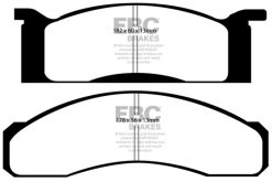 Alternative view of EBC 70 Ford Fairlane 4.1 Yellowstuff Front Brake Pads