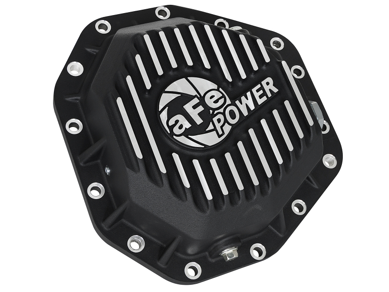 aFe Power Front/Rear Diff Cover Kit w/ Oil 17-22 Ford Diesel V8 (Dana Super 60 & Dana M275-14) - Image 3